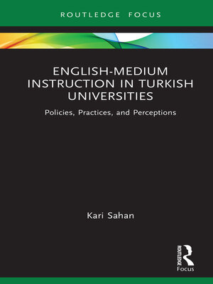 cover image of English-Medium Instruction in Turkish Universities